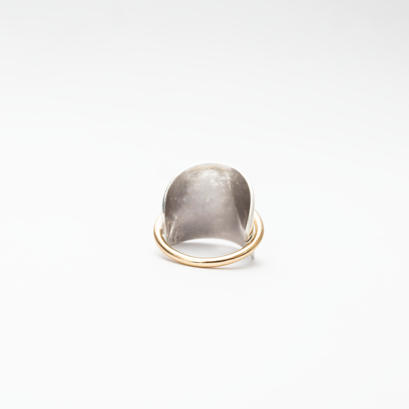 Gold Half Moon Ring