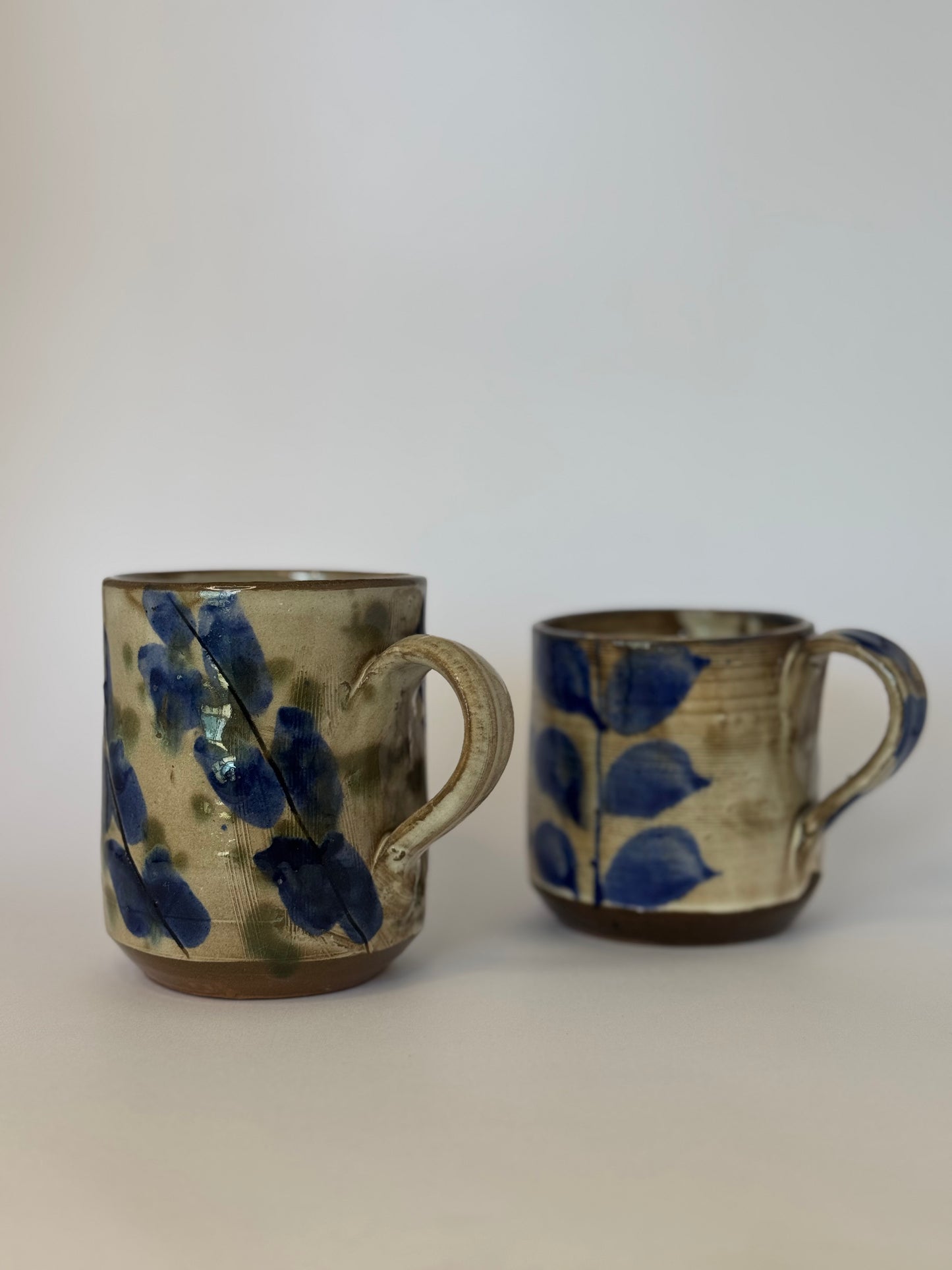 Handmade Ceramic Mugs (set of two)