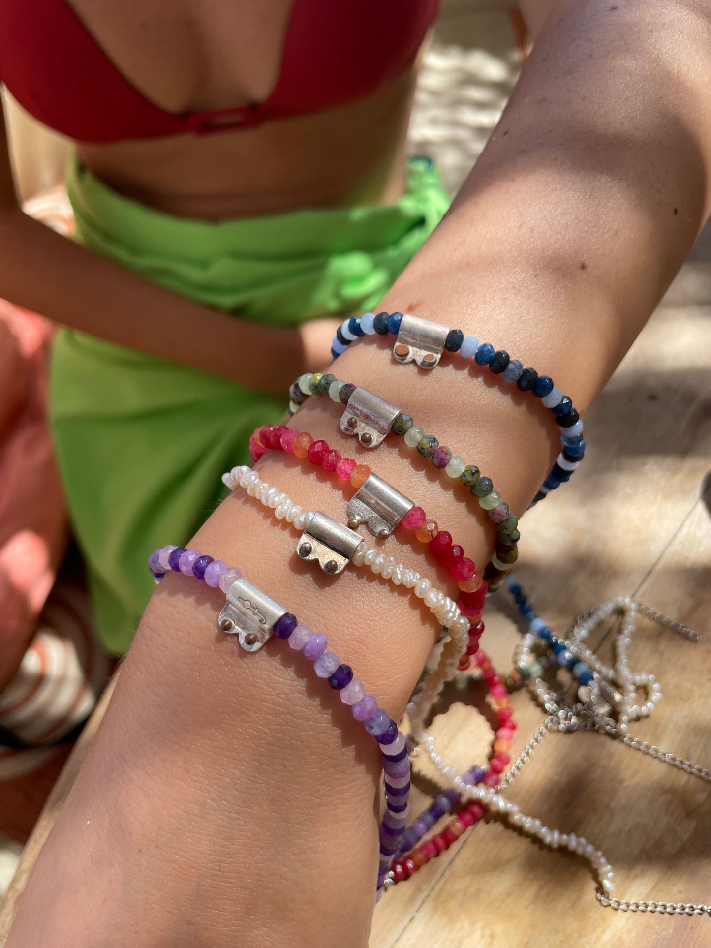 Silver Boob Bracelet