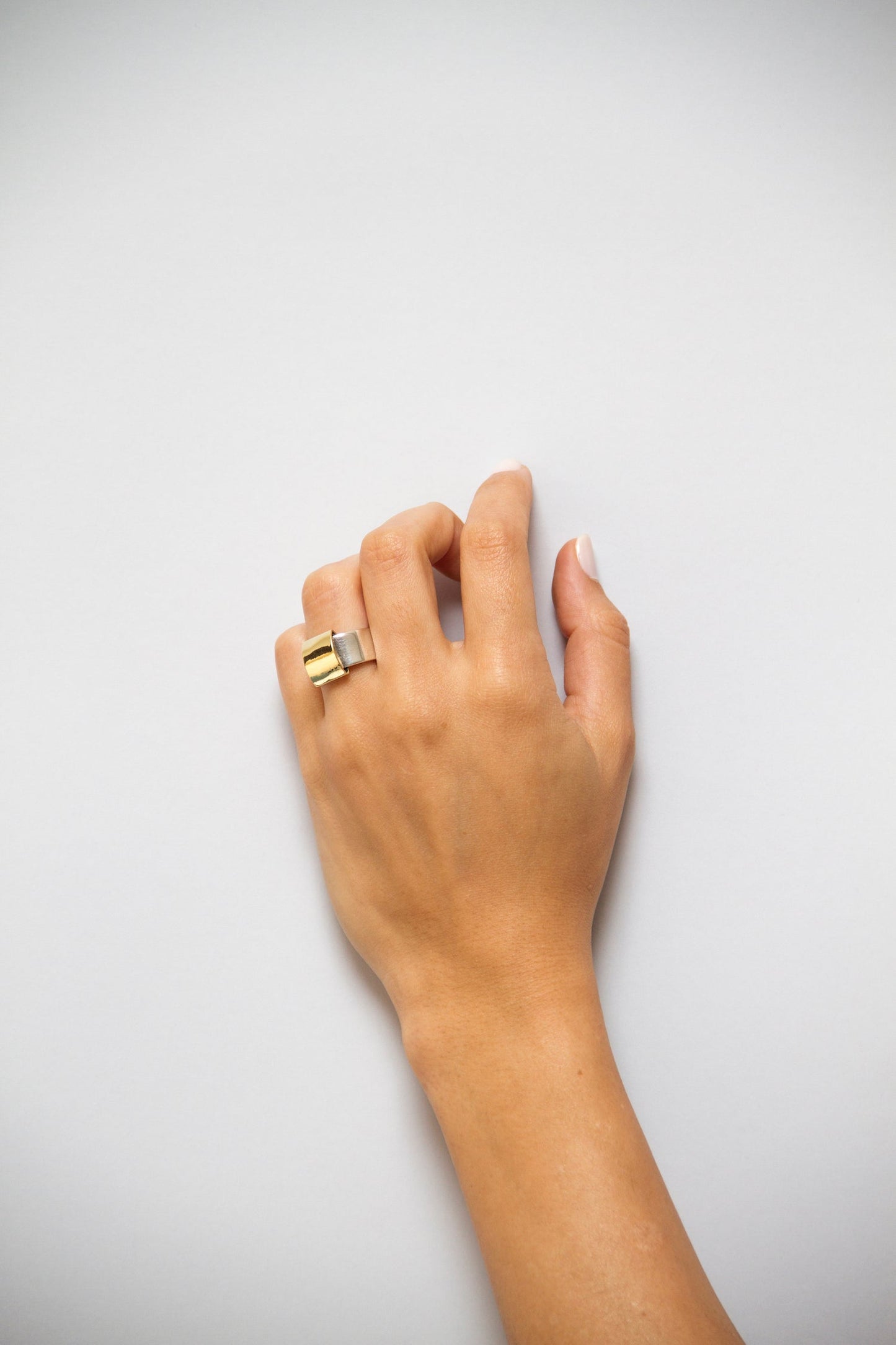 Gold Swivel Ring
