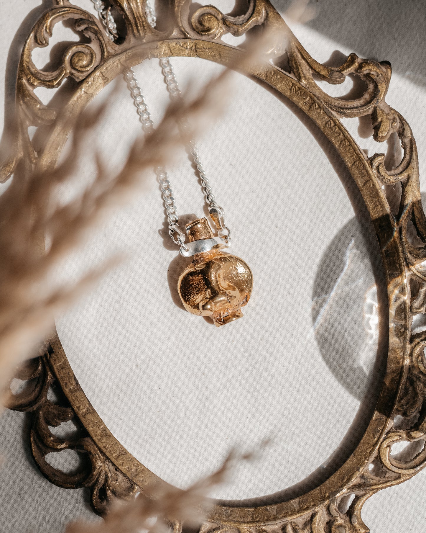 Small Squished Bottle Necklace