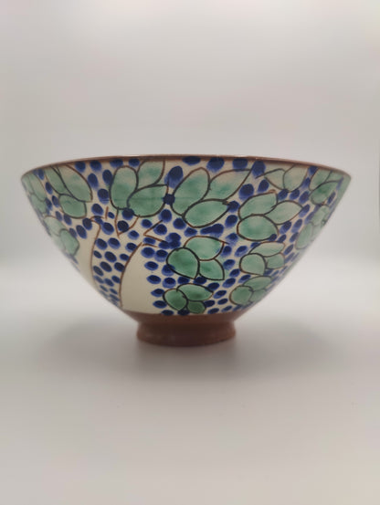 Dates and Leaves - Round Bowl