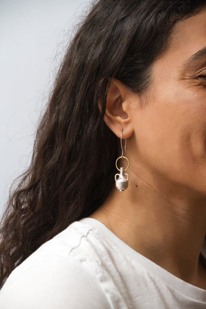 Mini Bottle Drop Earings