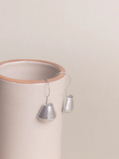 Half Round Bubble Form Earring