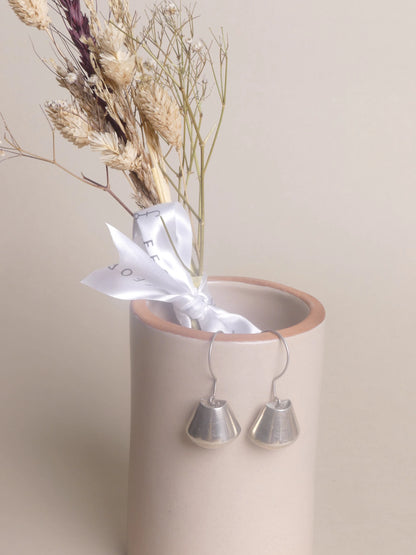 Half Round Bubble Form Earring