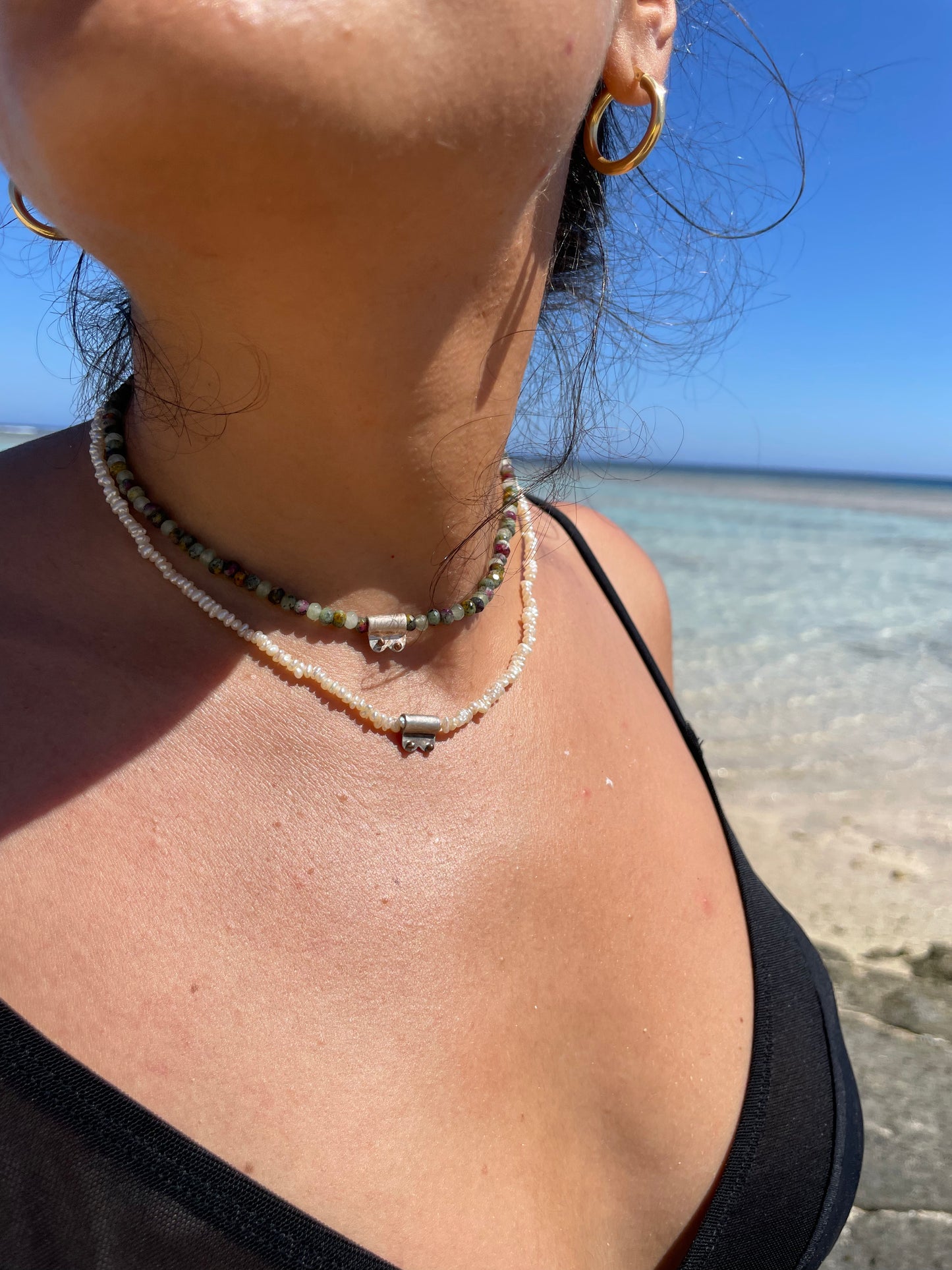 Purple Boob Necklace